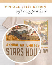 Stars Hollow Autumn Shirt - Vintage Graphic Tee