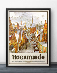 Högsmæde Travel Poster