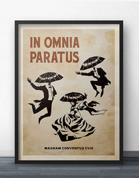 In Omnia Paratus Poster - Heritage Edition (Vertical)