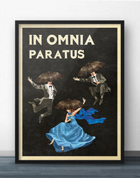 In Omnia Paratus Poster (Dark, Non-UV Version)