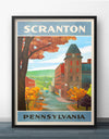 Scranton Travel Poster
