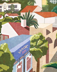 Sunnydale California Vintage Travel Poster