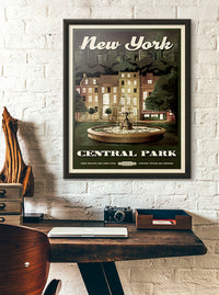 "I'll Be There For You" New York Fountain Poster